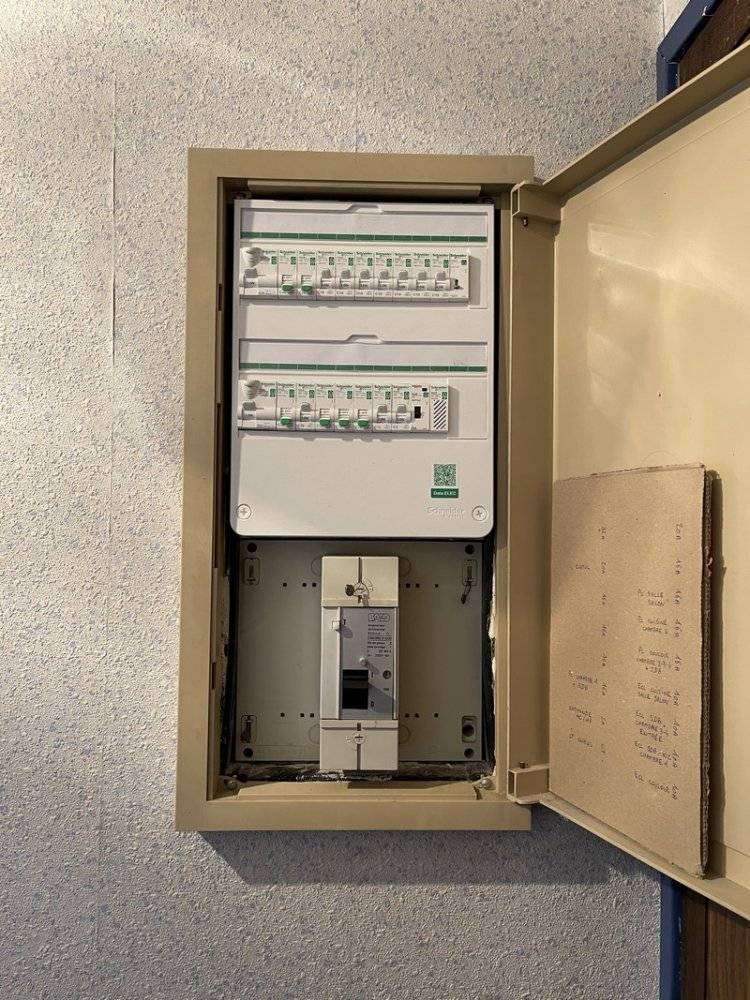 Pose de tableau électrique