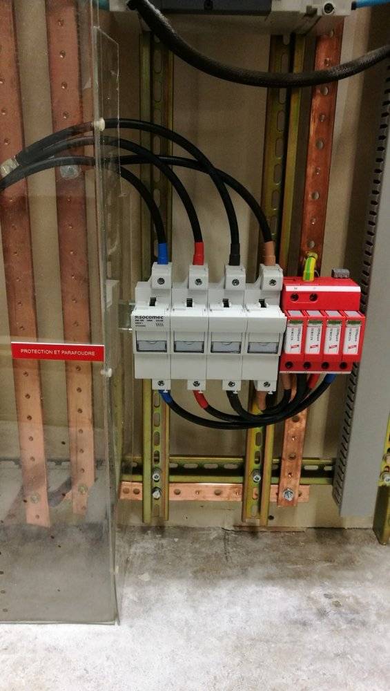 Installation de tableau électrique neuf