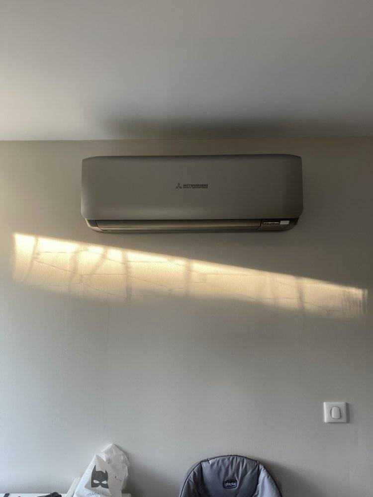 Installation climatisation réversible